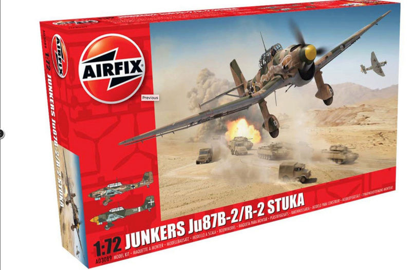 Nouveauté AIRFIX Stuka 1/72 Captur63