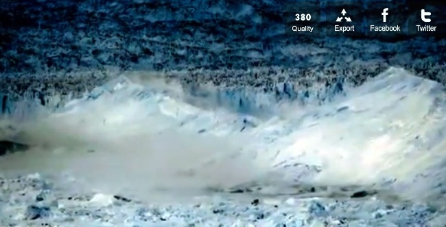 Βίντεο: Η αποκόλληση του μεγαλύτερου παγόβουνου στον κόσμο Isiiii10