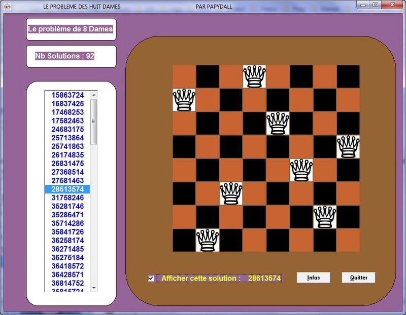  Le problème des huit dames Sans_t11