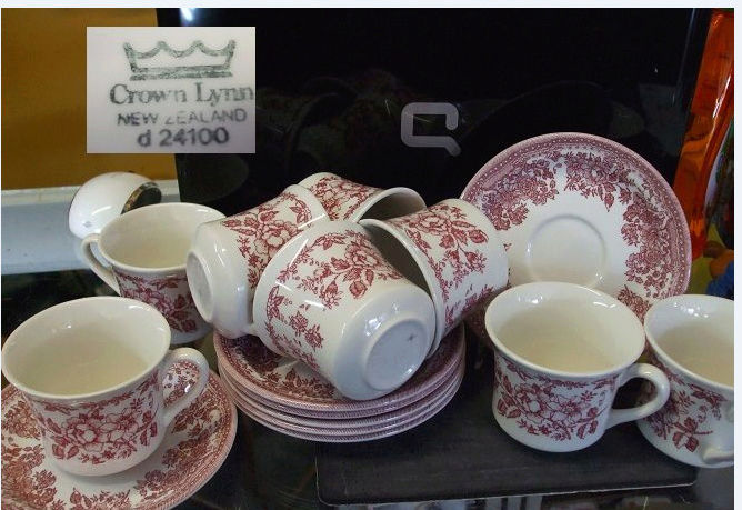 Crown Lynn Tableware Patterns Database 2410010