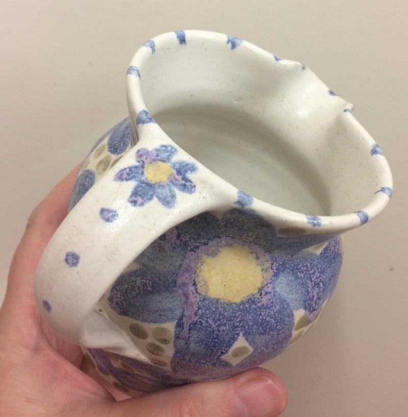 CORNWALL flower studio jug - Peter Hardy, Pridden Pottery Img_3710
