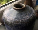 Vase with blue-purple glaze 080e9711