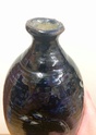 Japanese style cobalt blue vase  Img_8925