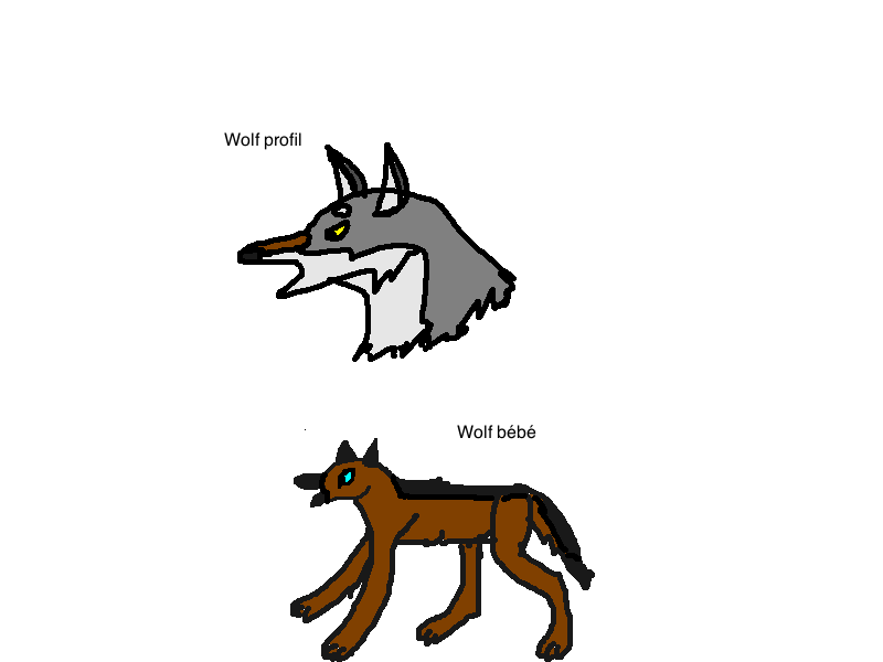parlons de "Wolf" le loup de Winner Lombié. Wolf11