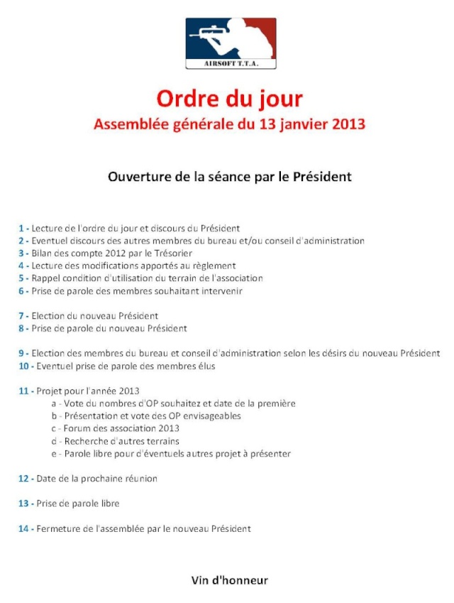 Assemblée générale 2013 : le 13/01/2013 Ordre_11