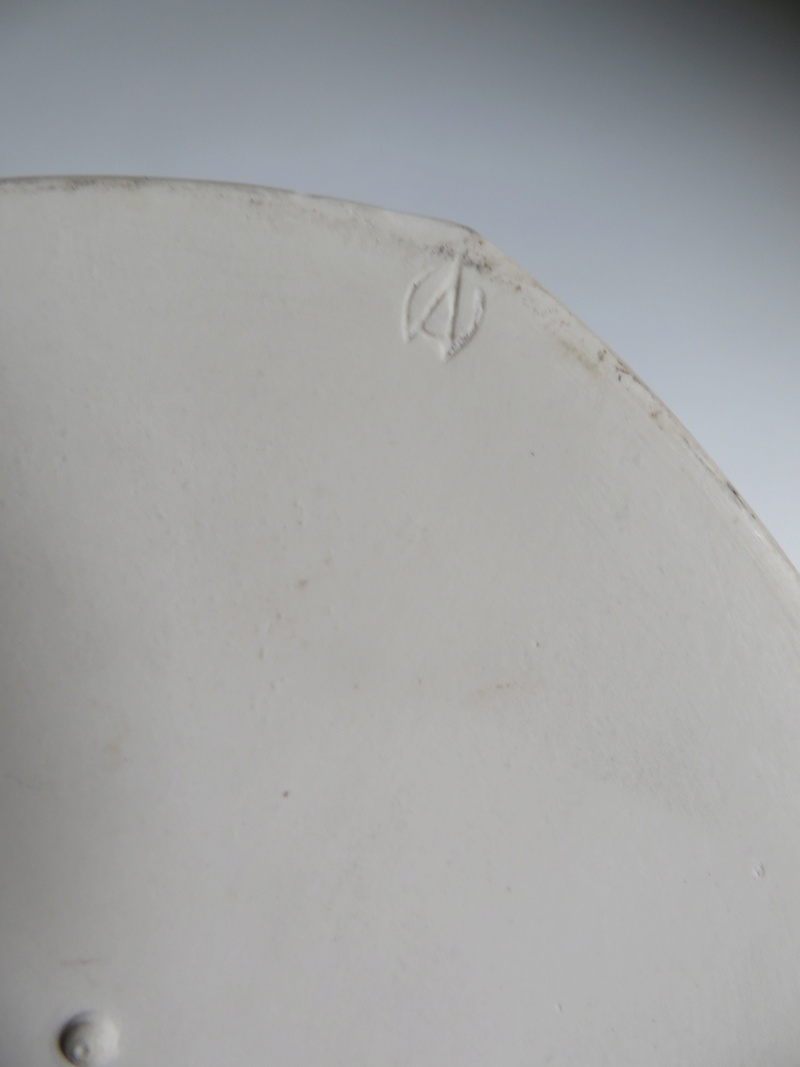Slanted white toucan like jug with raised spots - 2 marks to base Img_6019