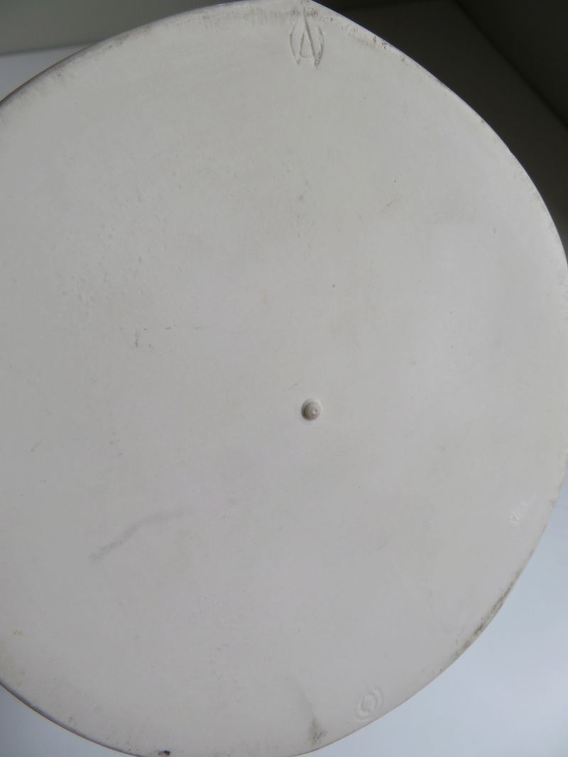 Slanted white toucan like jug with raised spots - 2 marks to base Img_6022