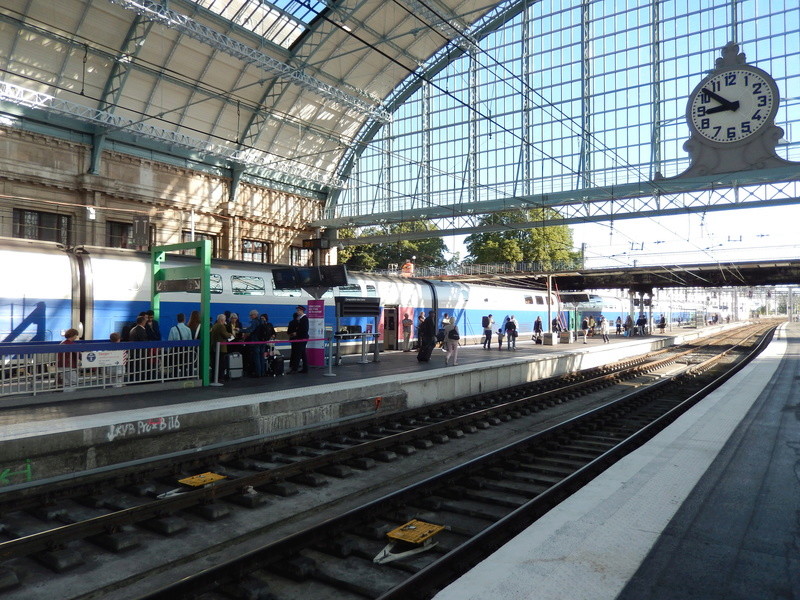 6 heures en gare de Bordeaux St Jean pour l'inauguration de la LGVA. Dscn5319