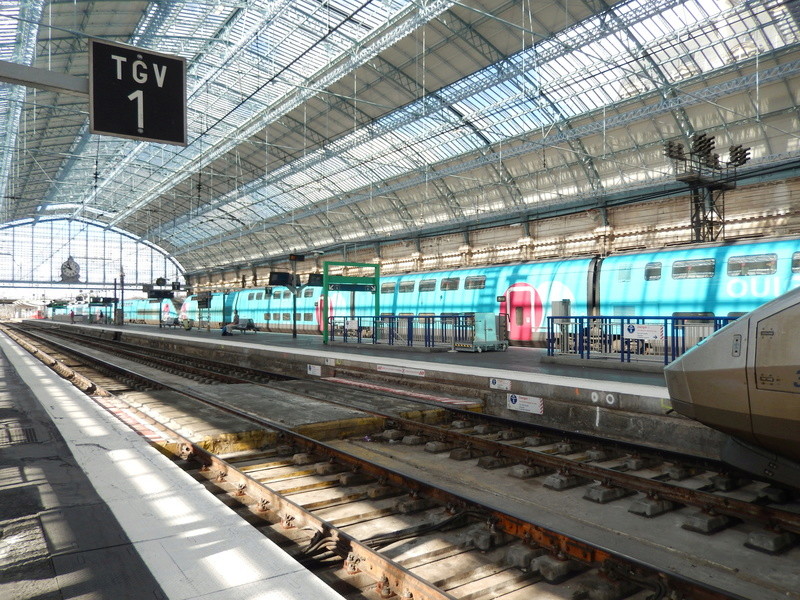 6 heures en gare de Bordeaux St Jean pour l'inauguration de la LGVA. Dscn5321