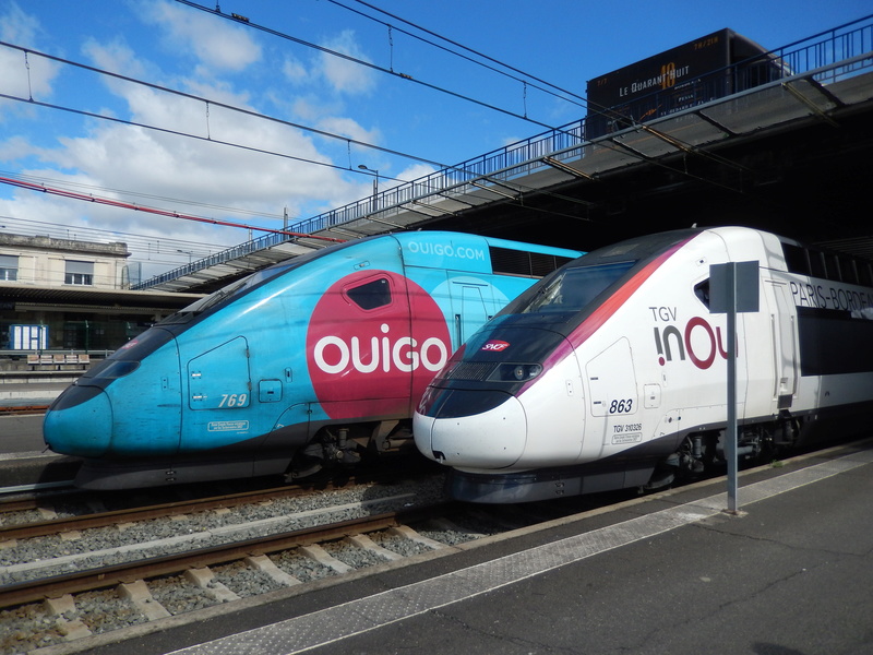 6 heures en gare de Bordeaux St Jean pour l'inauguration de la LGVA. Dscn5334