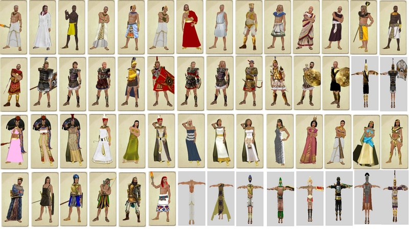 Pack Civilizations (más de 2.000 mods (Egipto, Roma, Grecia y Persia) Costum10