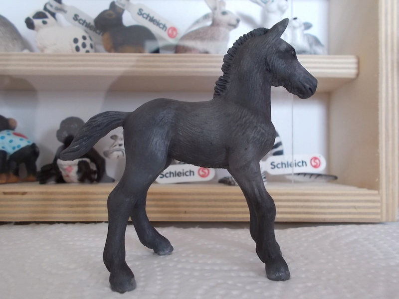 horses - I started with repainting - Schleich horses Friese10