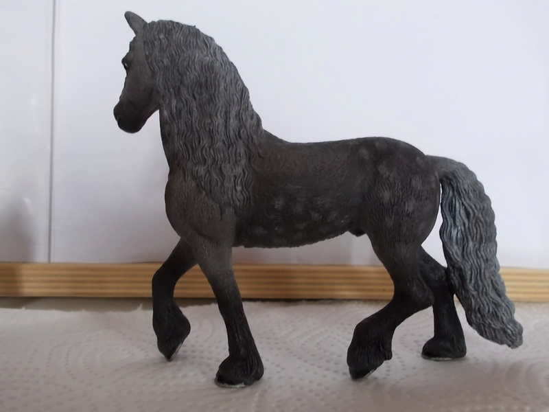 horses - I started with repainting - Schleich horses Schimm12