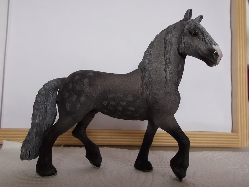 horses - I started with repainting - Schleich horses Schimm15