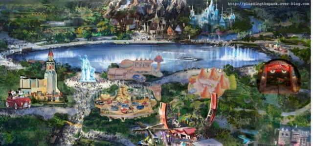 [NEWS] Extension du Parc Walt Disney Studios avec Marvel, Star Wars, La Reine des Neiges et un lac (2020-2025) 20180914