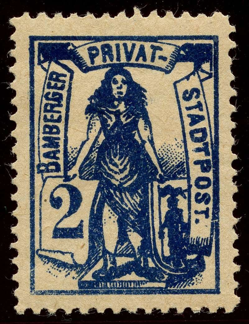 Deutsche Privatpostmarken um 1900 311