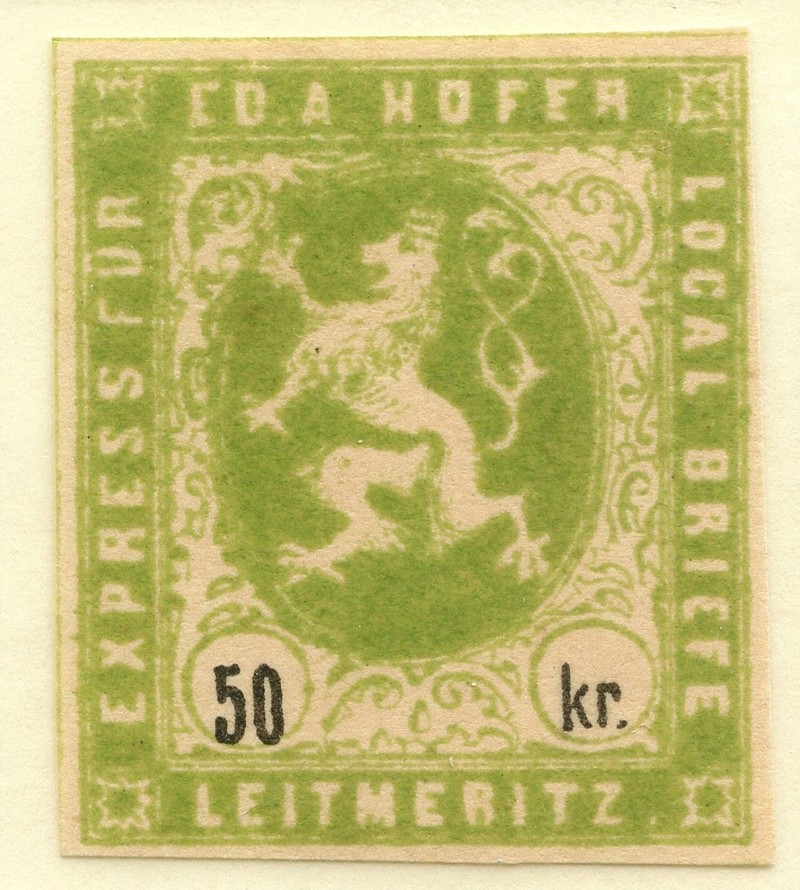 Deutsche Privatpostmarken um 1900 6j10