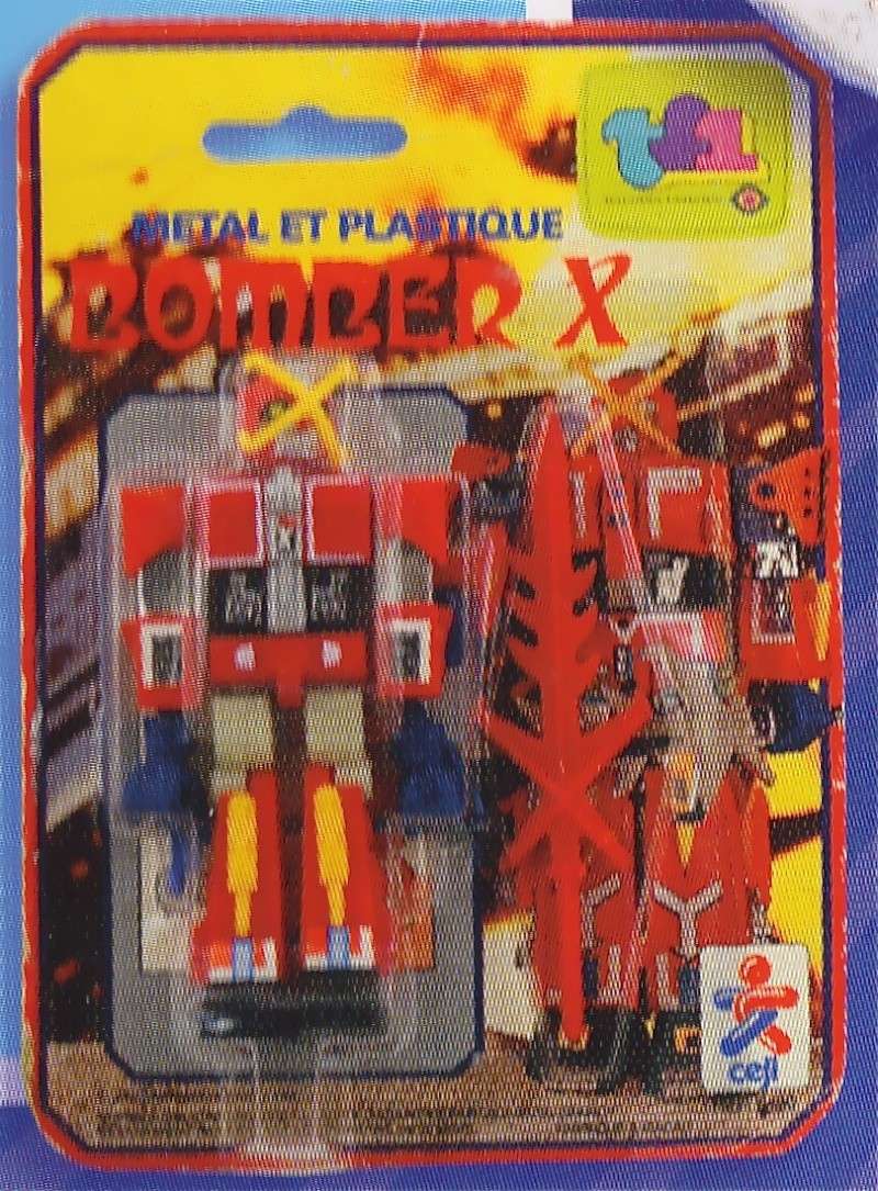 BOMBER X: les jouets vintage Bliste15