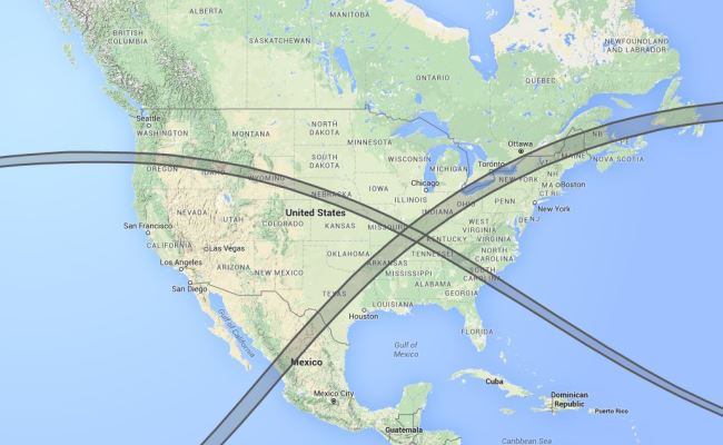 PROPHETIE USA:...éclipse solaire du 21 août 2017...puis le 8 avril 2024...formant un grand X sur le pays 8_avri11