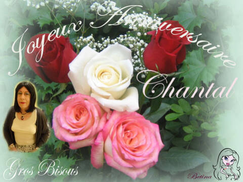 Anniversaire Chantal Anniversaire Chantal
