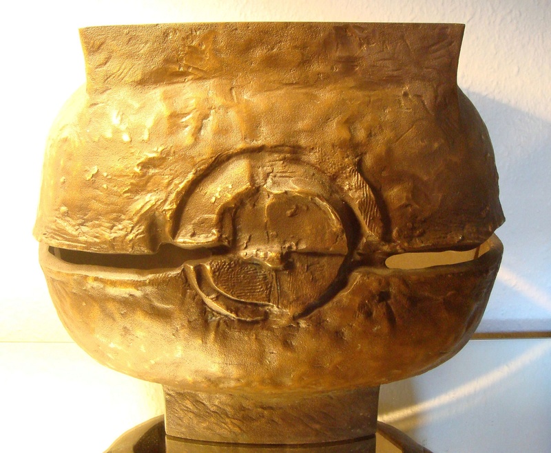 Cache-pot bronze design Dsc08638
