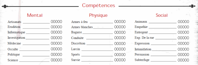 Les competences Compat10