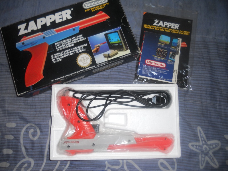 [Rech]Zapper Nes, Guide Secret of Mana, Super Mario Bros Dscn8622