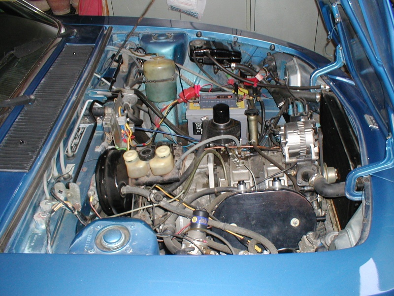 Moteur Mazda dans ma Ro80 Engine11