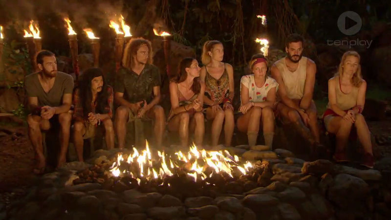 today on Australian Survivor  season 2 episode 13  FIGHT! *spoilers* Vlcsna26