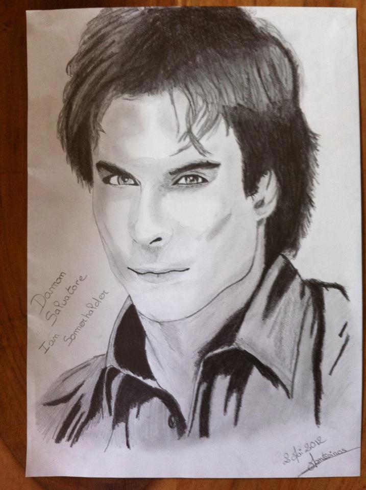 Les Dessins de Damon Salvatore  54756610