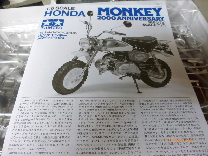 Honda MONKEY 1:6 Tamiya Fertig-gebaut von Millpet P1070099