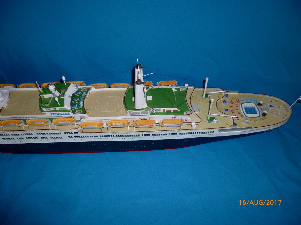 SS Rotterdam V Scaldis 1:200 gebaut von Millpet  Galeriebilder P1070139