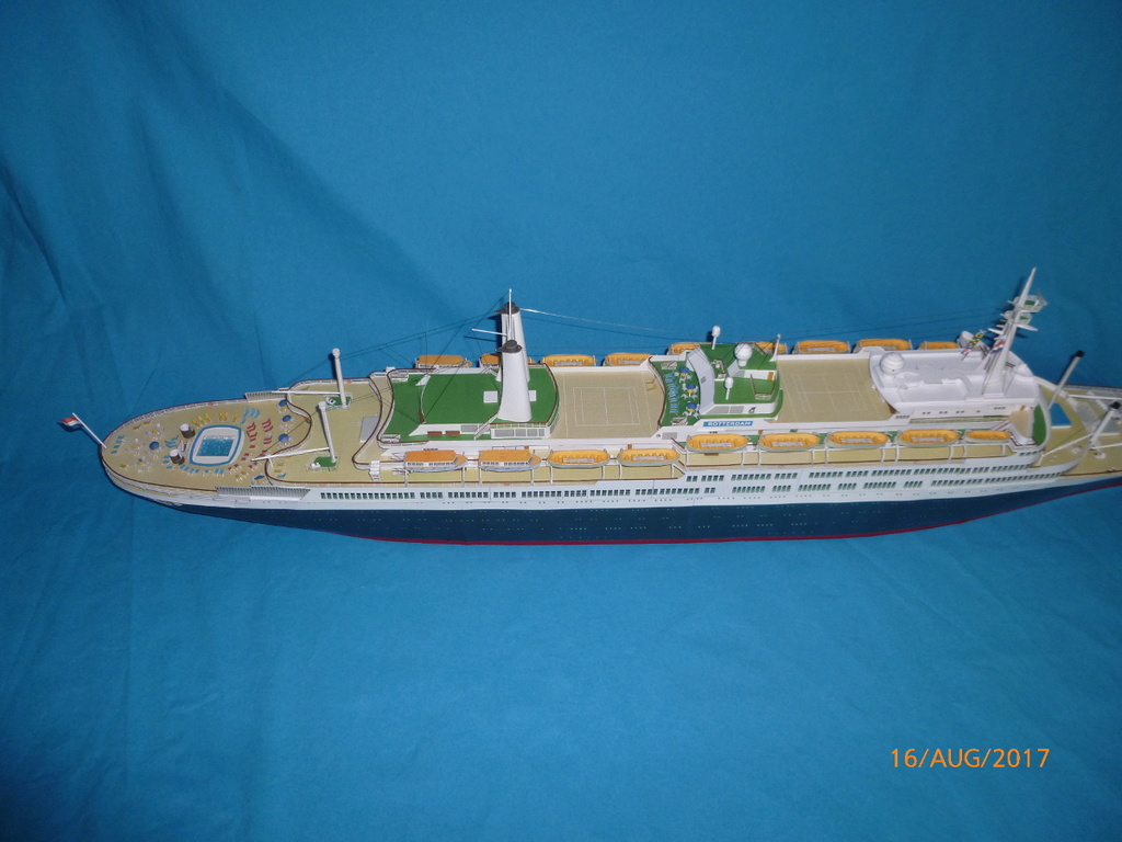 SS Rotterdam V Scaldis 1:200 gebaut von Millpet  Galeriebilder P1070226