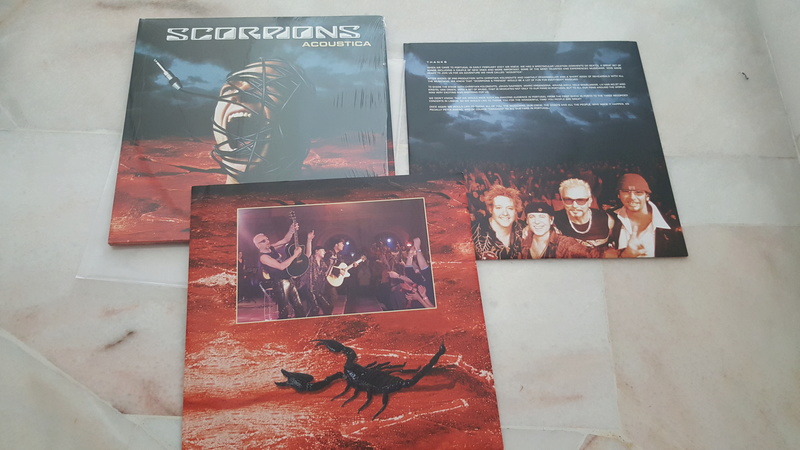 Scorpions Acoustica double LPs 20170812
