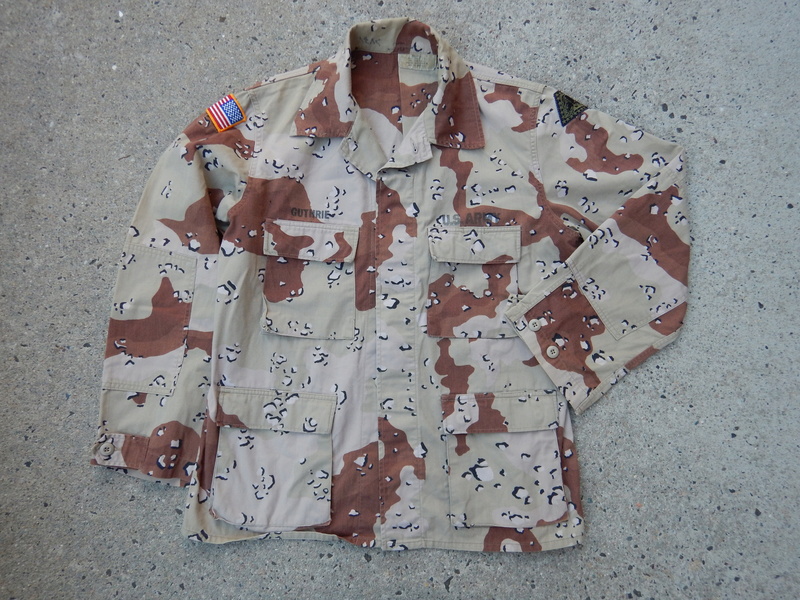 six color Desert BDU, AKA chocolate chips..