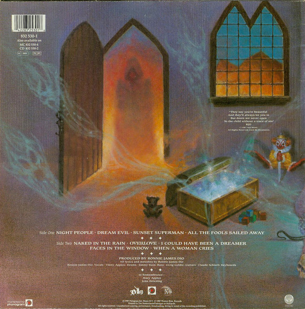 Dio - 1987 - Dream evil 1510