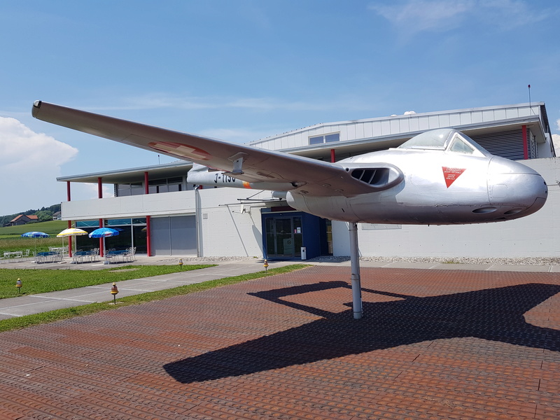 Le De Havilland Vampire en Suisse - DH-100 [Heller] & DH-115 [Airfix] 1/72 (VINTAGE) 20170510