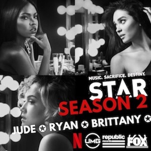 CREDITS: @STAR • S1+S2 • @UMG @REPUBLICRECORDS •@wordtoJUDE @BRITTANYOGRADY @RYANDESTINY @FOXTV @NETFLIX @FOXNATION Starrr10