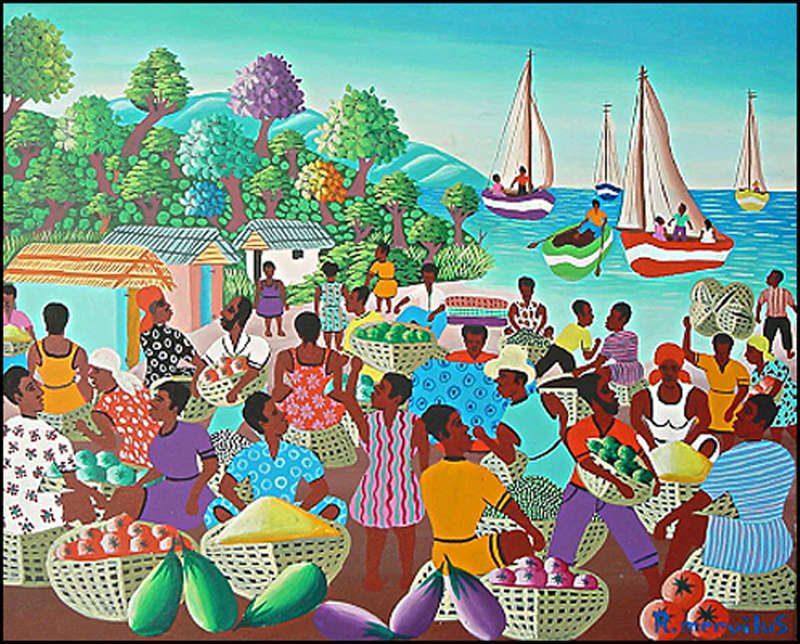 Haitian paintings art pics 3249x10