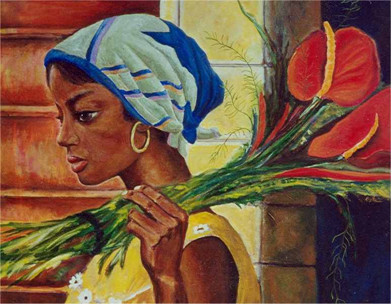 Haitian paintings art pics Caribb10