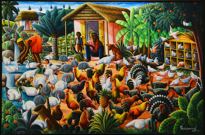 Haitian paintings art pics Mc-pic12