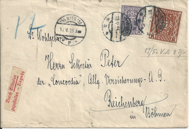 Osterreich - Inflation in Österreich - Belege - 1918 bis 1925 - Seite 10 Bild46