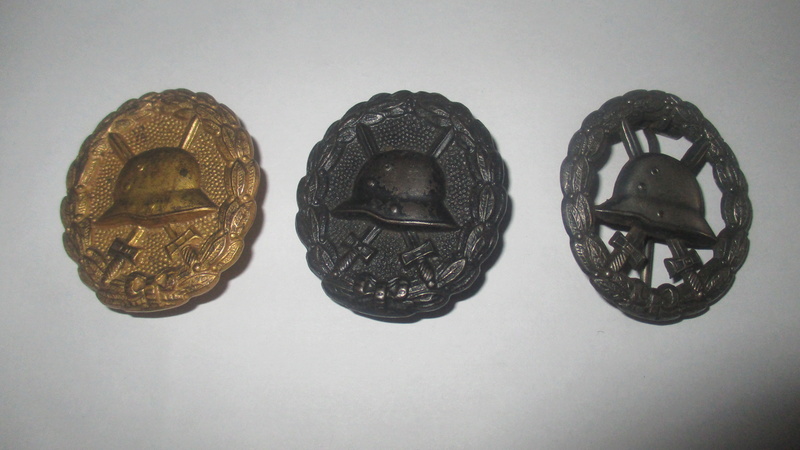 insignes des blessés or,argent et bronze Img_2217