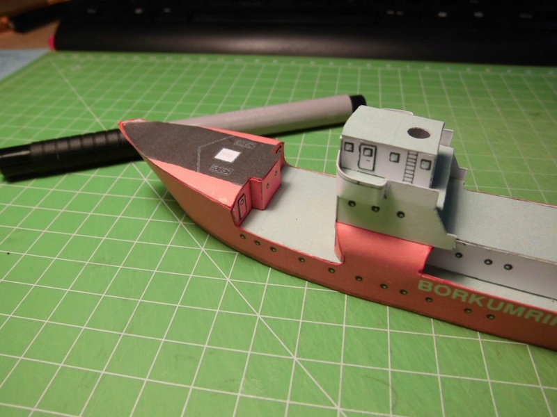 Feuerschiff Borkumriff 1:250 Cimg3214