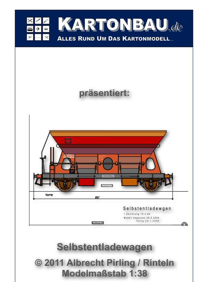 Selbstentladewagen  ca. 1:54 von A. Pirling Selbst10