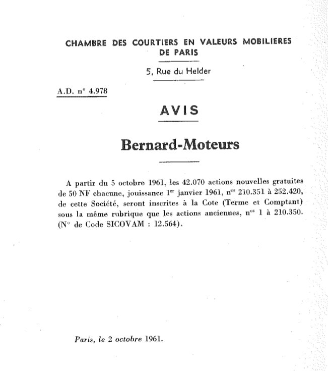 bernard - 10 - Les Actions et Obligations BERNARD-MOTEURS 4-02_110