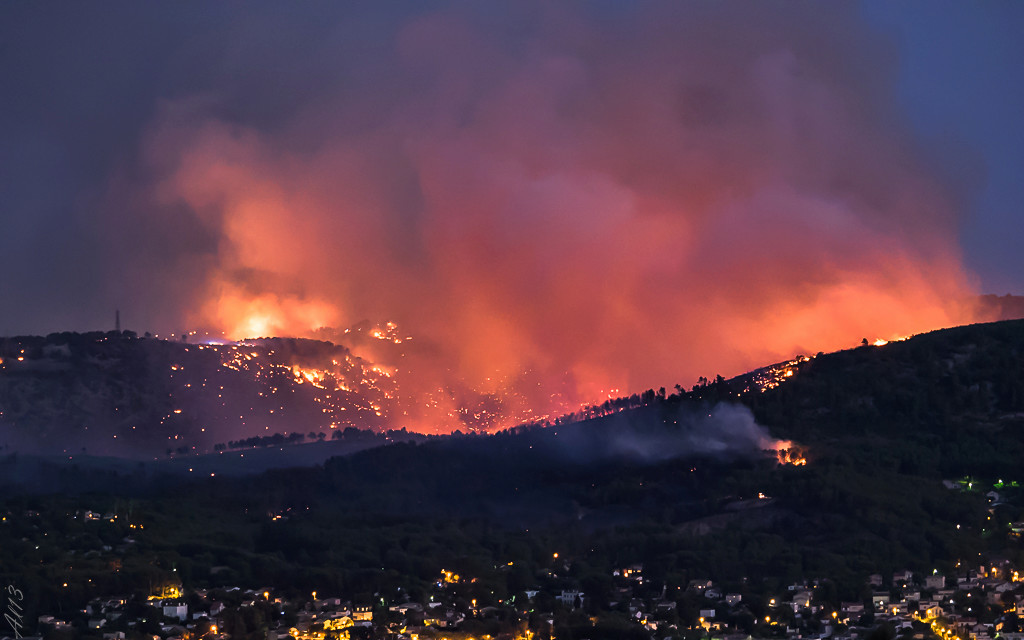 Encore 240 Ha en moins le 19 août Feu510