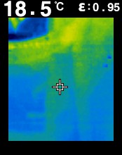 Infiltration d'eau Soyez vigilant !!! Faite vos inspections rigoureusement Flir0010