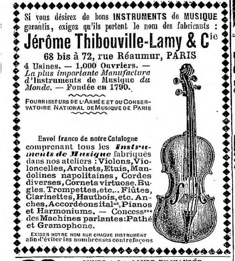 Les instruments de musique : caisses - tambours - clairons - trompettes - Page 3 1911-10