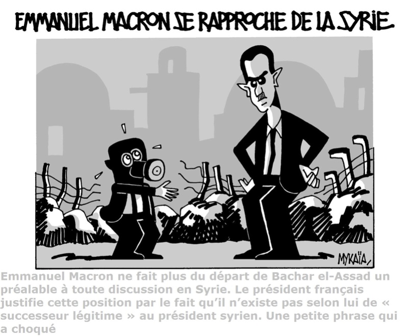 Actu en dessins de presse - Attention: Quelques minutes pour télécharger - Page 11 Macron11